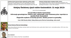 Desktop Screenshot of gosiewski.pl
